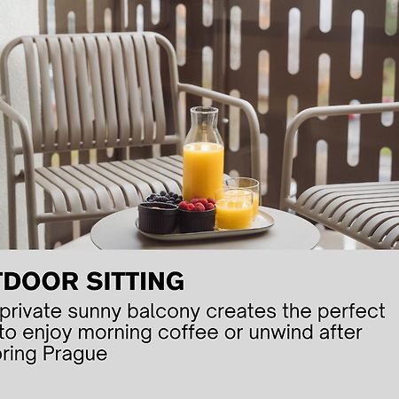 Luxury Sunny Home - Garage Parking, Metro, Balcony, Ps5 With Games ปราก ภายนอก รูปภาพ